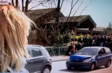 There was a car crash on live TV outside Ant McPartlin's court hearing for drink driving