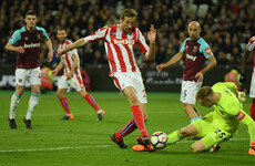 37-year-old Crouch comes off the bench to score, but it's not enough to hand Stoke much-needed win