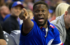 Dwayne Wade says Sixers fans can 'thank Kevin Hart' as unbeaten run ends