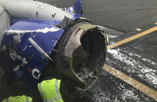 US flight forced into emergency landing after engine explodes mid-journey