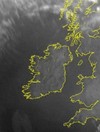 PIC: A cloudless Ireland at 6am today