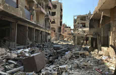 Chemical inspectors await all-clear to begin work in Douma