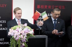Enda tells Chinese investors that Ireland "is growing again"