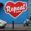 The Repeal The Eighth mural in Temple Bar is being taken down... again