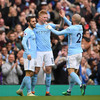Guardiola's newly-crowned champions turn on the style to fire five past sorry Swansea