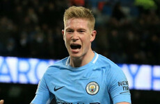 Neville's tribute to De Bruyne: He's like a Scholes and Beckham hybrid