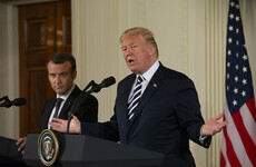 Trump slams Iran nuclear deal as 'insane' and 'ridiculous' during Macron White House meeting