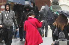 Heavy showers are on the way - and the weekend doesn't look much better