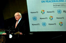 Michael D Higgins invokes spirit of Good Friday Agreement in address to UN General Assembly
