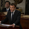 France's Emmanuel Macron attacks US nationalism in Congress speech