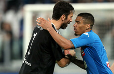 Buffon apologises for snubbing fans after Napoli defeat