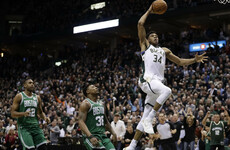 Bucks shipping out to Boston for game seven thanks to 31 points from Giannis