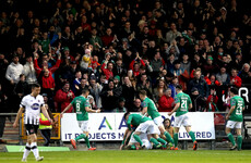 Watch: The superb Morrissey volley that settled Cork City and Dundalk's top of the table clash