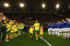 Wes Hoolahan given a guard of honour before final game for Norwich
