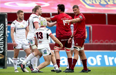 Ulster's Pro14 play-off hopes over after Thomond Park stalemate with Munster