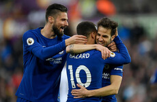 Fabregas' 50th Premier League goal keeps Chelsea's Champions League ambitions alive