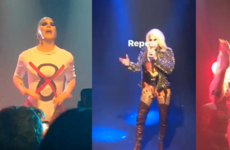 RuPaul's Drag Race star Sharon Needles gave a shout-out to the repeal movement during her Dublin gig