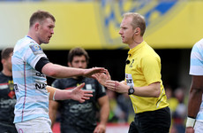 Wayne Barnes appointed referee for Leinster's Champions Cup final clash with Racing 92