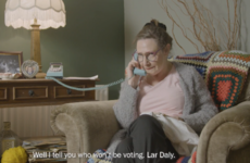 Mrs Doyle actress Pauline McLynn stars in a gas new video explaining how to register to vote