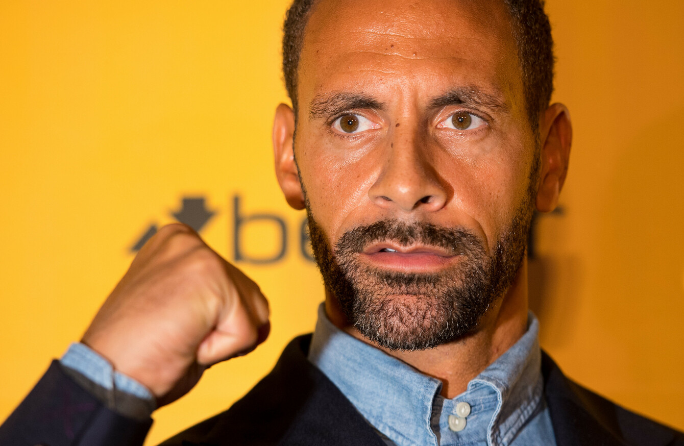 Rio Ferdinand Refused Pro Boxing Licence The42