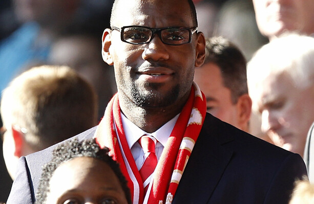 lebron james liverpool top