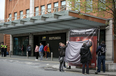 Graphic abortion posters displayed outside Rotunda again despite requests from hospital not to