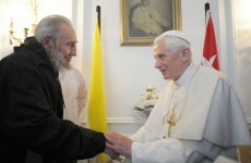 Pope meets Fidel Castro in Cuba