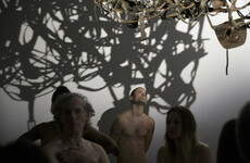 Art gallery in Paris lets patrons in nude