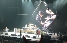 Foo Fighters invited an 8-year-old on stage to play the drums and it was all going great until he refused to leave