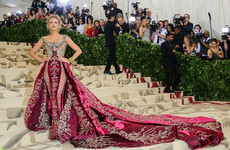 Blake Lively used her Met Gala outfit to give Ryan Reynolds and her kids a tiny shout-out