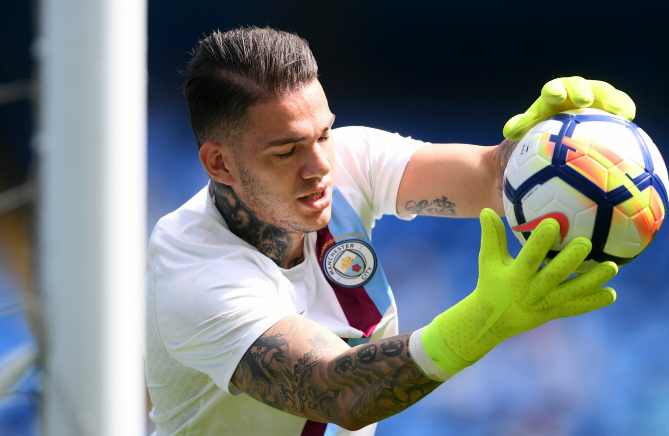 Manchester City goalkeeper Ederson earns Guinness World Record · The42