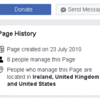 Facebook feature shows official Eighth Amendment campaign pages are being managed by accounts located abroad