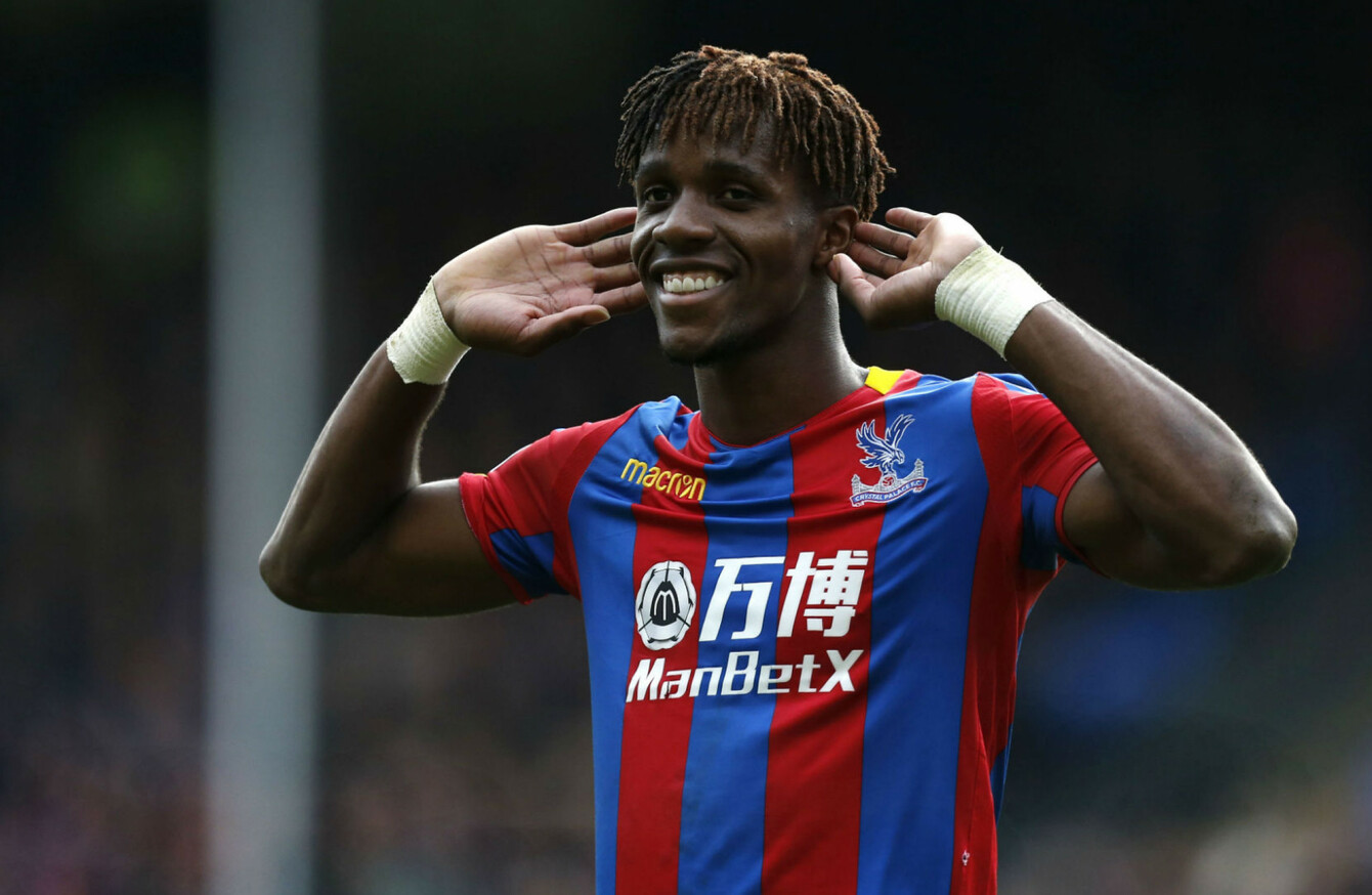 ‘Wilfried Zaha is a £50 million to £70 million player’ · The42