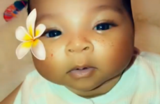 Khloé Kardashian gave us a sneak peek at baby True after forgetting how old she is