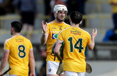 Three sent-off as Antrim make it two wins from two in Joe McDonagh Cup