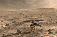Nasa is sending a helicopter that weighs less than 2kg to Mars