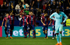 Comeback falls short as five-goal Levante put paid to Barca's invincible ambitions