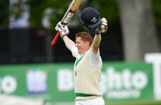 Magical moment as O'Brien makes history with Ireland's first Test century