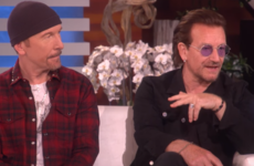 Bono told Ellen he had 'no reason to exist' until he met the rest of the lads from U2