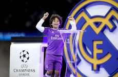 Sign him up! Marcelo's 8-year-old son dazzles Madrid dressing room in header challenge