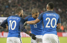 No Martial or Lacazette in star-studded France squad