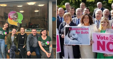'We all have to get up on the 26th and live together again': On the trail with the 'Yes' and 'No' TDs of Fianna Fáil