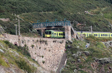Trains between Dalkey-Greystones are suspended for the rest of the weekend