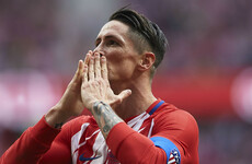 Club legend Torres bows out with two goals in final game for Atletico Madrid