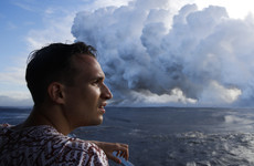 Photos: Public warned as molten lava from Hawaii volcano reaches the ocean