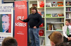 We took Ireland rugby star Shane Byrne back to school to learn about CPR