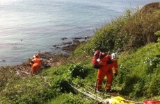 Woman rescued by helicopter from cliff face in Howth