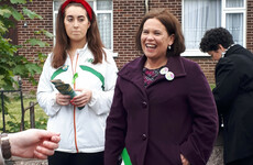 'G'wan Mary Lou!' - Sinn Féin's leader is a hit on the canvass but insists it's no election dry run