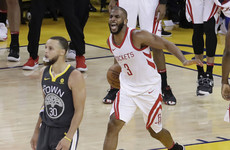 Houston makes it a series as Warriors 'run out of gas'