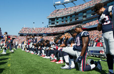 NFL teams are discussing a 15-yard penalty for kneeling during the anthem